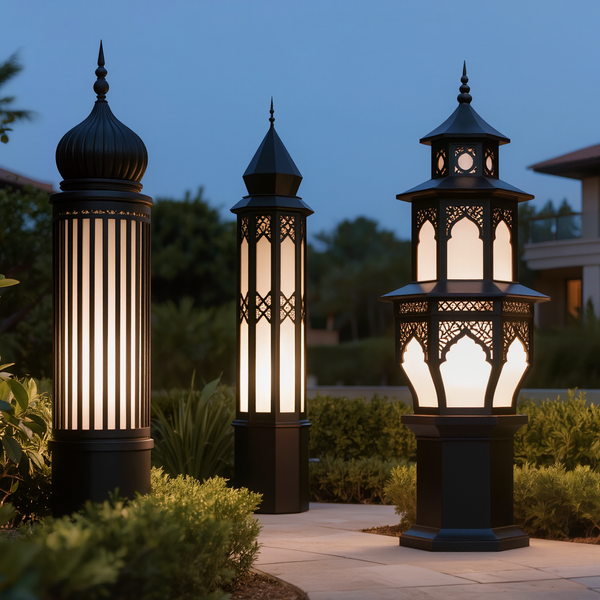 Hexagonal Fire Pits Luxury Outdoor Lounge Arrangement