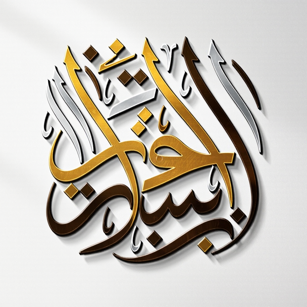 Luxurious Shahada Layered Metal Calligraphy Art - Arabion Trading LLC